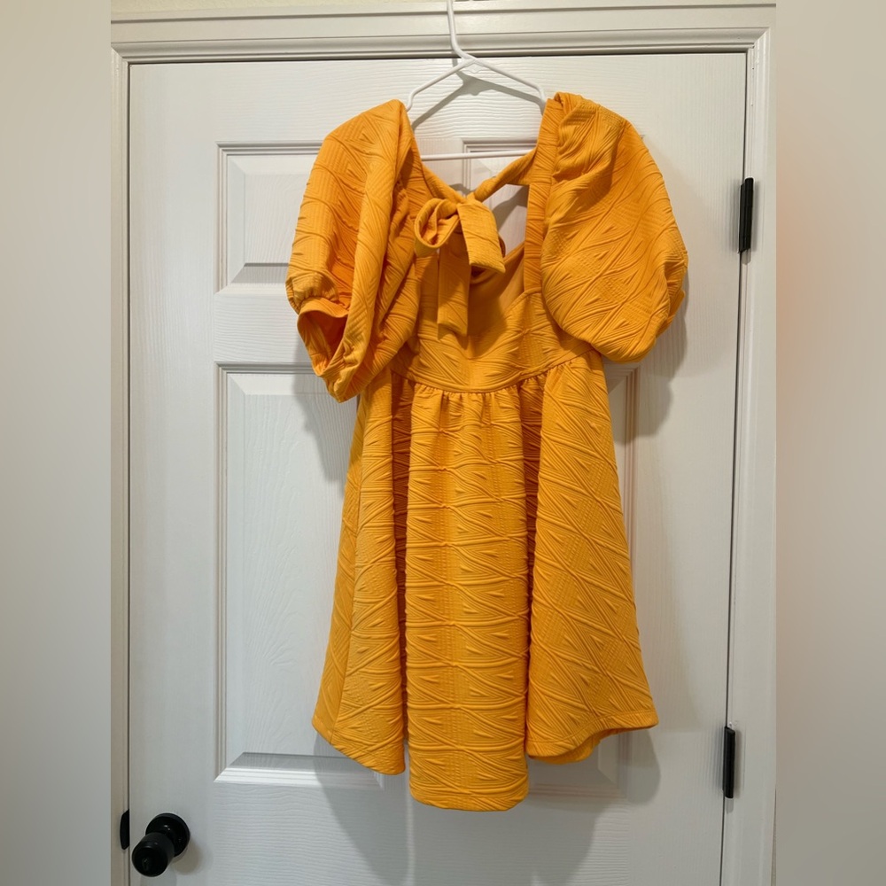 Free People Golden Dress